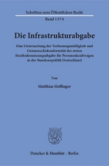 Die Infrastrukturabgabe. - Matthias Heffinger