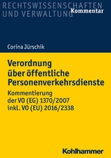 Verordnung über öffentliche Personenverkehrsdienste - Corina Jürschik