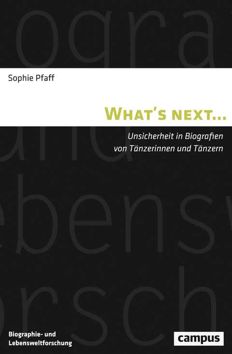 What's next… - Sophie Pfaff