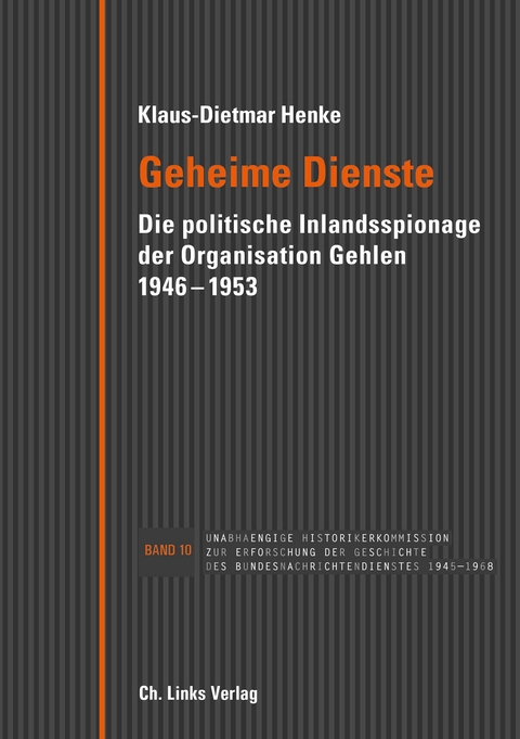 Geheime Dienste - Klaus-Dietmar Henke