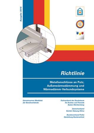 Richtlinie Metallanschlüsse an Putz, Außenwärmedämmung und Wärmedämm-Verbundsysteme - 