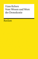 Vom Wesen und Wert der Demokratie - Hans Kelsen