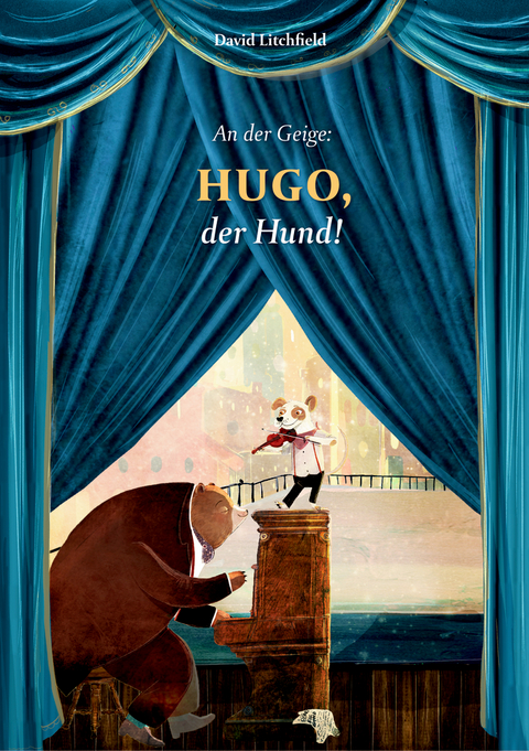 An der Geige: Hugo, der Hund! - David Litchfield