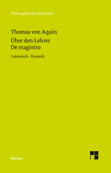 Über den Lehrer -  Thomas von Aquin