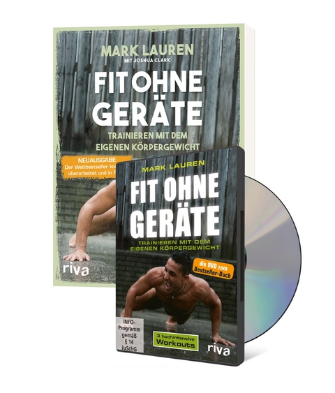 Fit ohne Geräte Buch + DVD - Bundle - Mark Lauren, Joshua Clark