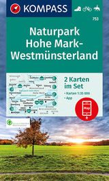 KOMPASS Wanderkarte Naturpark Hohe Mark-Westmünsterland - KOMPASS-Karten GmbH