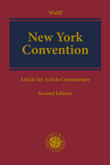 New York Convention - Wolff, Reinmar