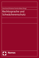 Rechtssprache und Schwächerenschutz - 