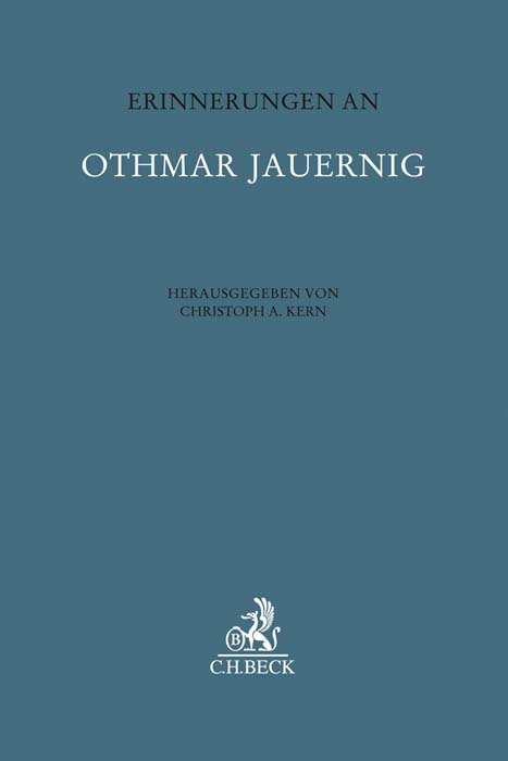 Erinnerungen an Othmar Jauernig - 