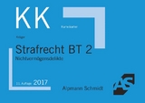 Karteikarten Strafrecht BT 2 - Rolf Krüger