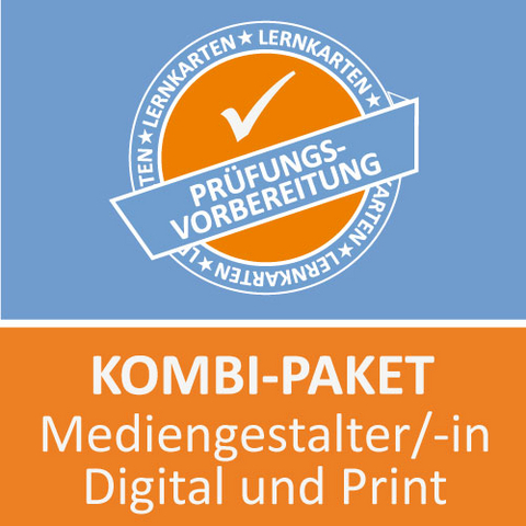 Kombi-Paket Mediengestalter Digital und Print Lernkarten - Paul Sitter