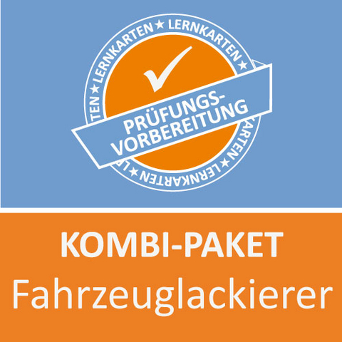 Kombi-Paket Fahrzeuglackierer Lernkarten - Zoe Keßler