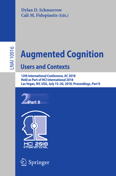 Augmented Cognition: Users and Contexts - 