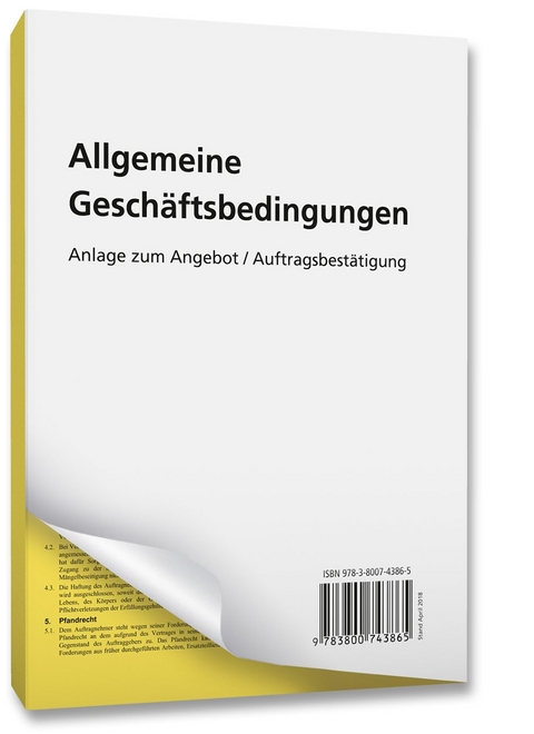 Allgemeine Geschäftsbedingungen