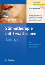 Stimmtherapie mit Erwachsenen - Sabine S. Hammer