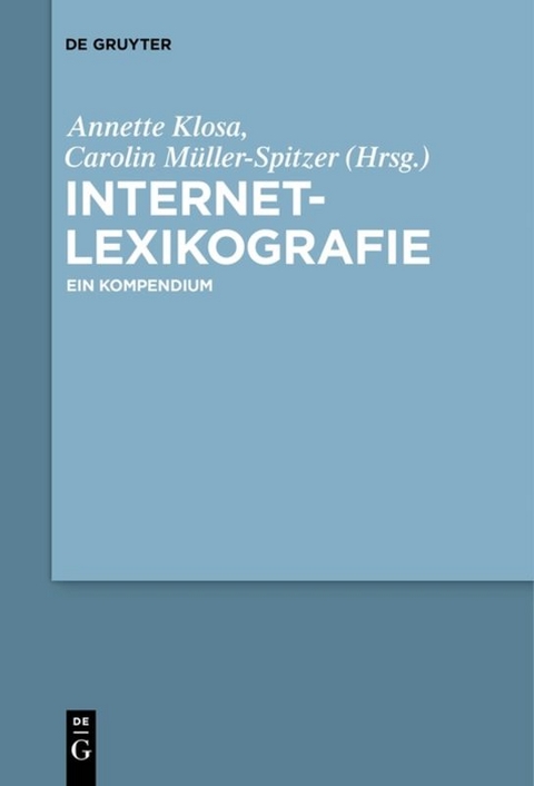 Internetlexikografie - 