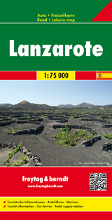 Lanzarote, Autokarte 1:75.000 - 