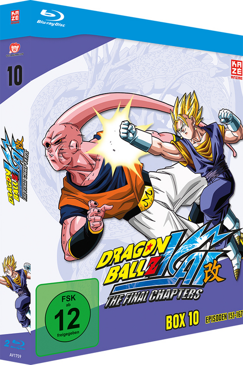 Dragonball Z Kai - Blu-ray Box 10 (2 Blu-rays) - Episoden 151-167 - Yasuhiro Nowatari