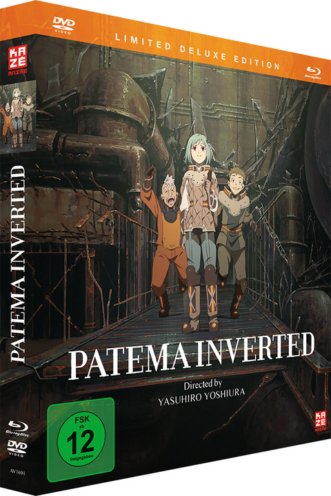 Patema Inverted - Collector's Edition (DVD und Blu-ray) [Limited Edition] - Yasuhiro Yoshiura