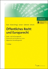 Öffentliches Recht und Europarecht - 