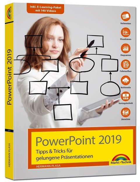 PowerPoint 2019 Tipps und Tricks für gelungene Präsentationen und Vorträge. Komplett in Farbe - Hermann Plasa