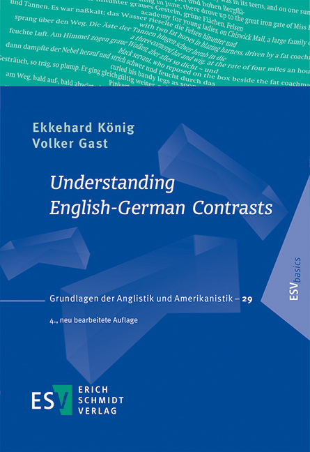 Understanding English-German Contrasts - Ekkehard König, Volker Gast