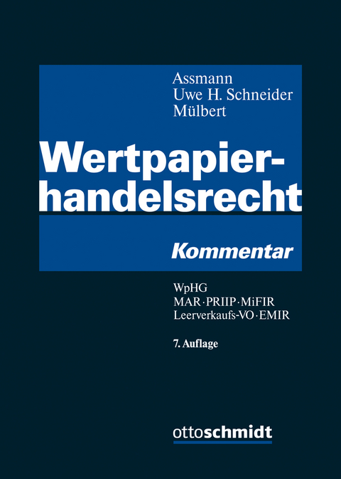 Wertpapierhandelsrecht - 