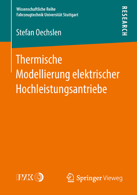 Thermische Modellierung elektrischer Hochleistungsantriebe - Stefan Oechslen