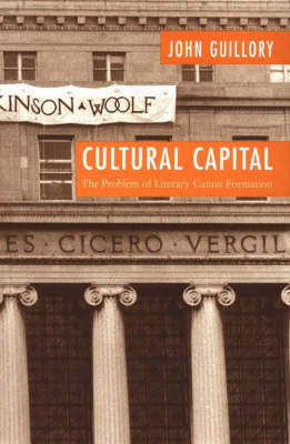 Cultural Capital -  Guillory John Guillory