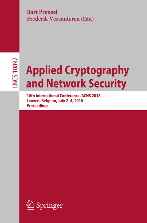 Applied Cryptography and Network Security - 