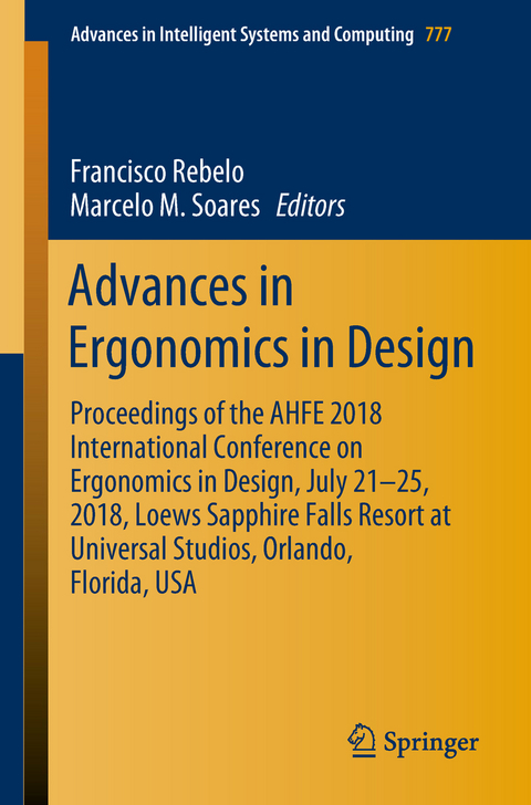 Advances in Ergonomics in Design - 