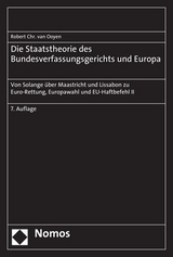 Die Staatstheorie des Bundesverfassungsgerichts und Europa - van Ooyen, Robert Chr.