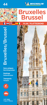 Brussels - Michelin City Plan 44 - 