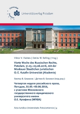 Vierte Woche des Russischen Rechts, Potsdam, 31.05.-03.06.2016, mit der Moskauer Staatlichen Juristischen O. E. Kutafin Universität (Akademie) - Tatjana Susina