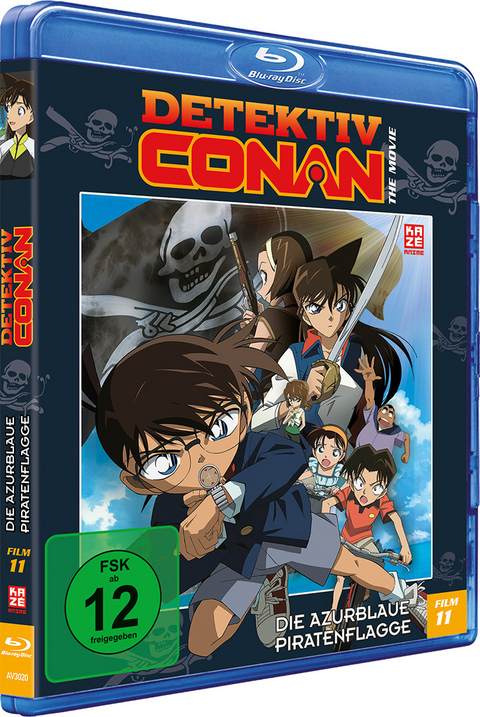 Detektiv Conan - 11. Film: Die azurblaue Piratenflagge - Blu-Ray - Yasuichiro Yamamoto