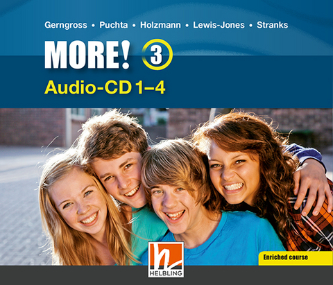 MORE! 3 Audio CD Enriched Course 1-4 - Günter Gerngross, Herbert Puchta, Christian Holzmann, Peter Lewis-Jones, Jeff Stranks