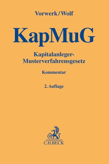 Kapitalanleger-Musterverfahrensgesetz (KapMuG) - 