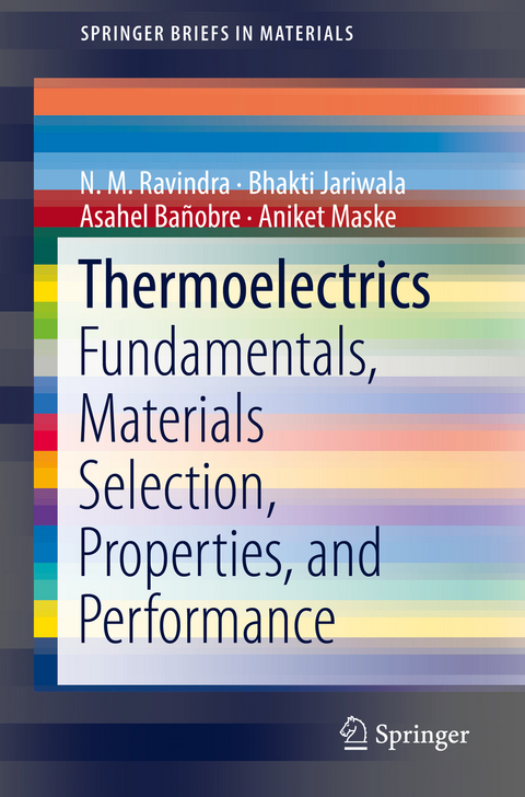 Thermoelectrics - N. M. Ravindra, Bhakti Jariwala, Asahel Bañobre, Aniket Maske