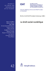 Le droit social numérique - 