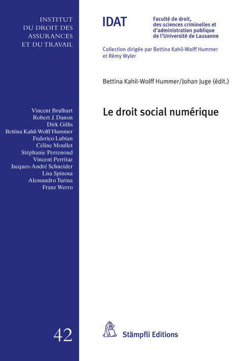 Le droit social numérique - 