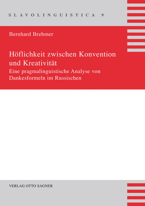 Höflichkeit zwischen Konvention und Kreativität - Bernhard Brehmer