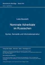 Nominale Adverbiale im Russischen - Luka Szucsich