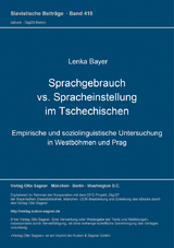 Sprachgebrauch vs. Spracheinstellung im Tschechischen - Lenka Bayer