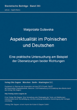 Aspektualität im Polnischen und Deutschen - Malgorzata Gulawska