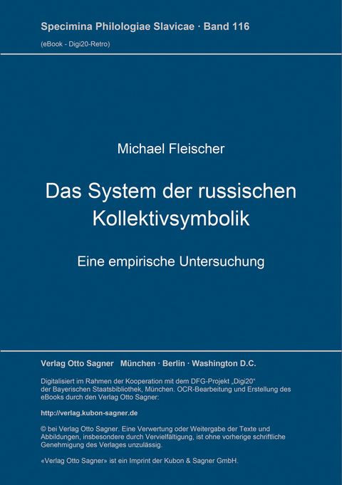 Das System der russischen Kollektivsymbolik - Michael Fleischer