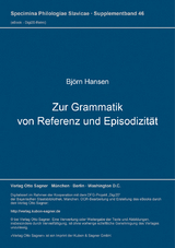 Zur Grammatik von Referenz und Episodizität - Björn Hansen