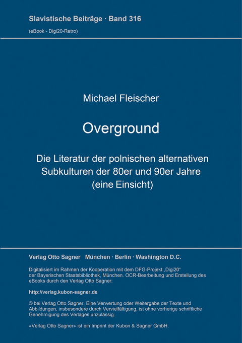 Overground - Michael Fleischer