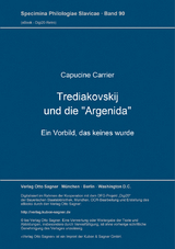 Trediakovskij und die "Argenida" - Capucine Carrier