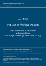 No List of Political Assets - Jerry T. Heil