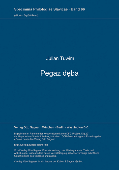 Pegaz dęba - Julian Tuwim